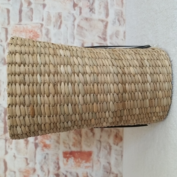 New ULLA JOHNSON Surfside Carryall Straw Tote Bag - Picture 8 of 13